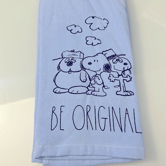 NWT Rae Dunn x Peanuts Dish Towels - Picture 5 of 5